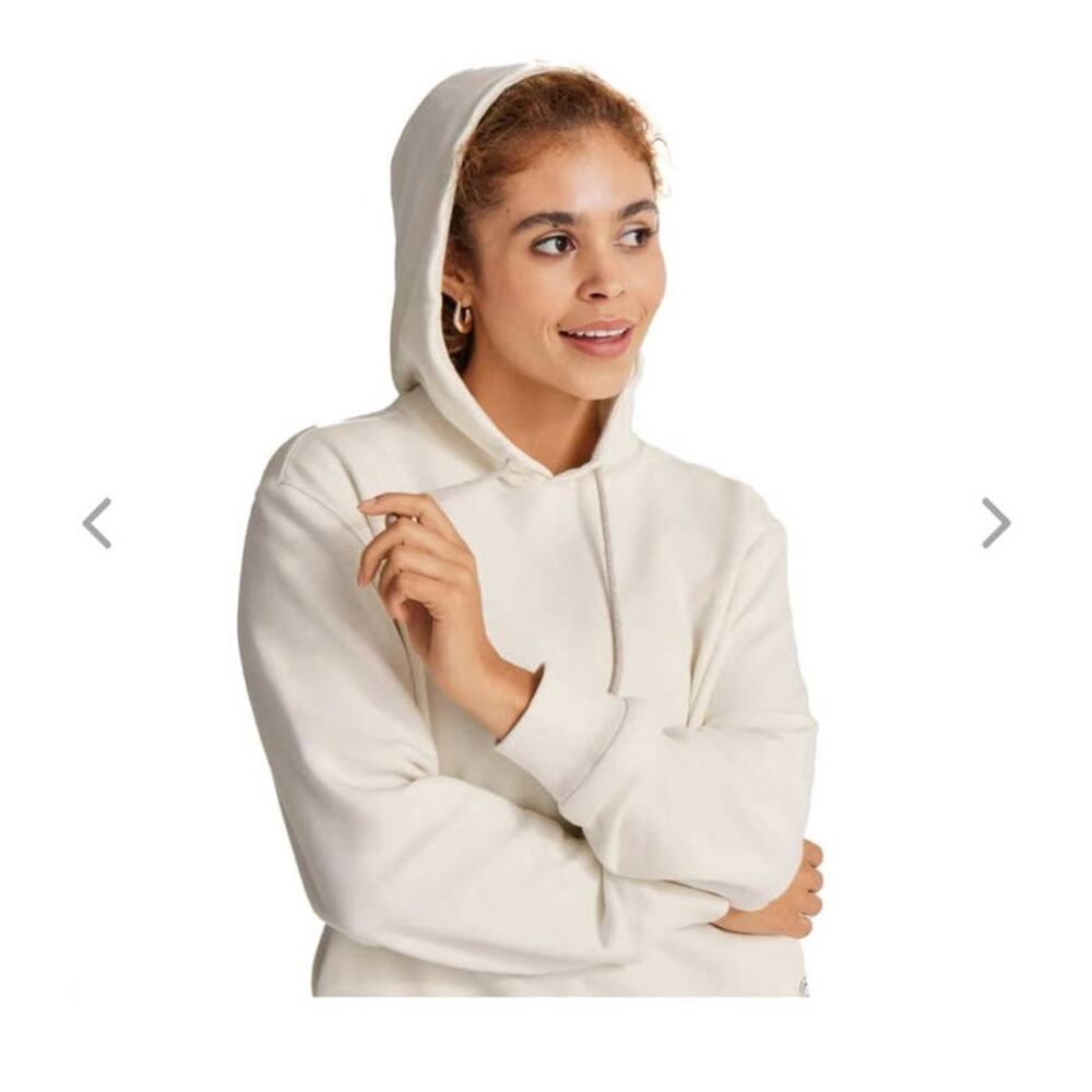 NWT allbirds Women's The R&R Hoodie - LARGE - Natural White - LARGE